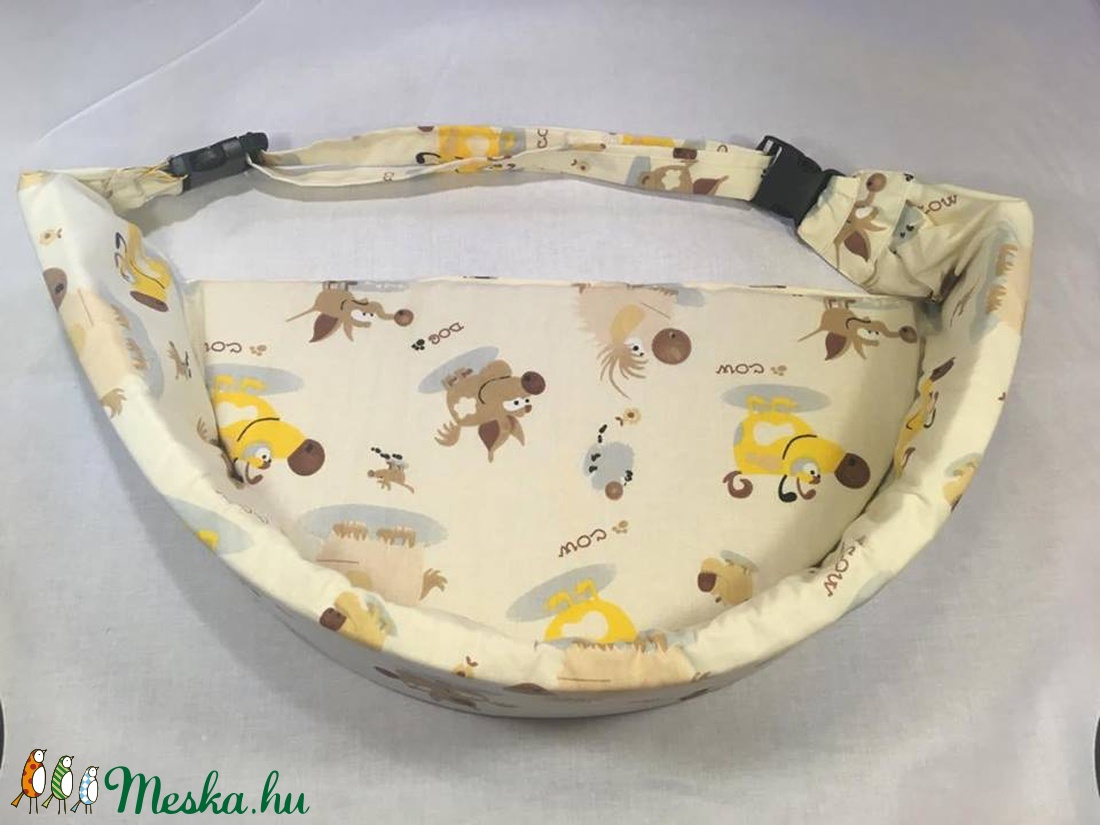 Bézs kiskutyás autós tálca gyerekeknek -  - Meska.hu