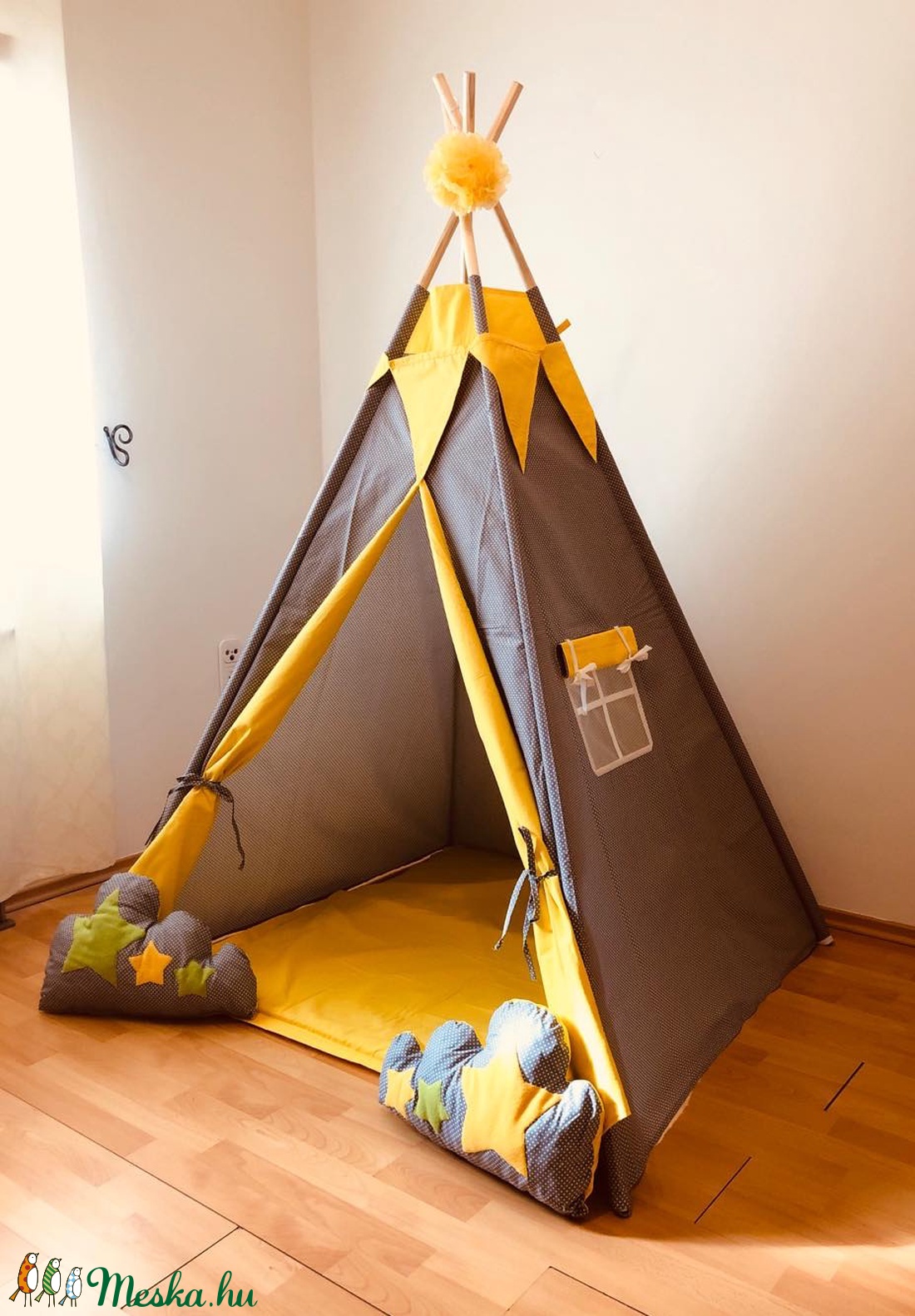 Mosolygó nap indián sátor  -  - Meska.hu