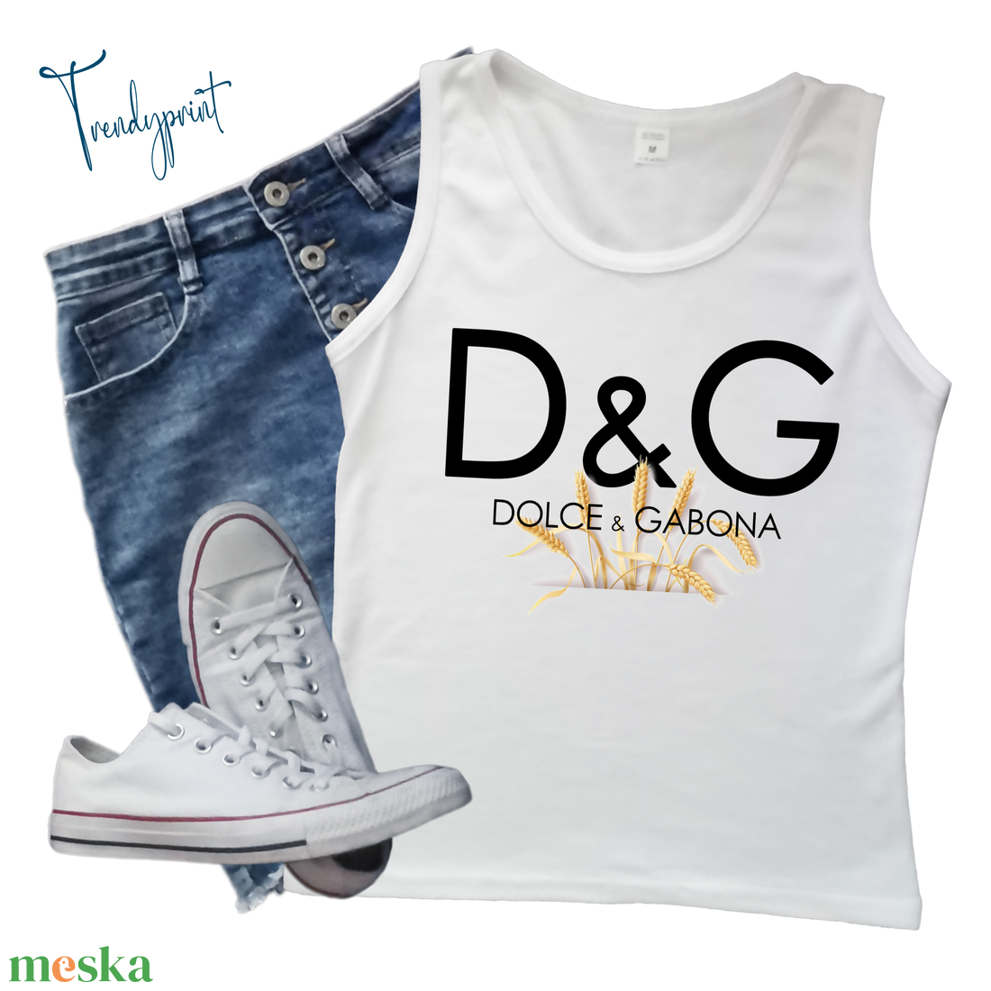 Dolce and Gabona Női vicces feliratos póló - ruha & divat - női ruha - póló, felső - Meska.hu Dolce and Gabona Női vicces feliratos póló - ruha & divat - női ruha - póló, felső - Meska.hu