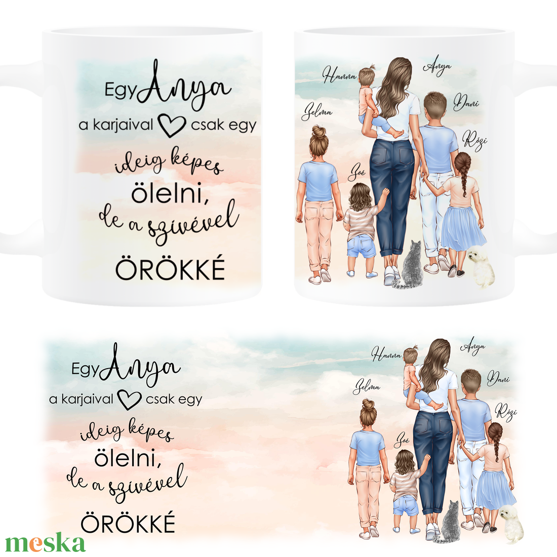 Egyedi bögre Anyának - Egy anya a karjaival csak egy ideig képes ölelni - otthon & életmód - konyhafelszerelés, tálalás - tálalás - bögre & csésze - Meska.hu Egyedi bögre Anyának - Egy anya a karjaival csak egy ideig képes ölelni - otthon & életmód - konyhafelszerelés, tálalás - tálalás - bögre & csésze - Meska.hu