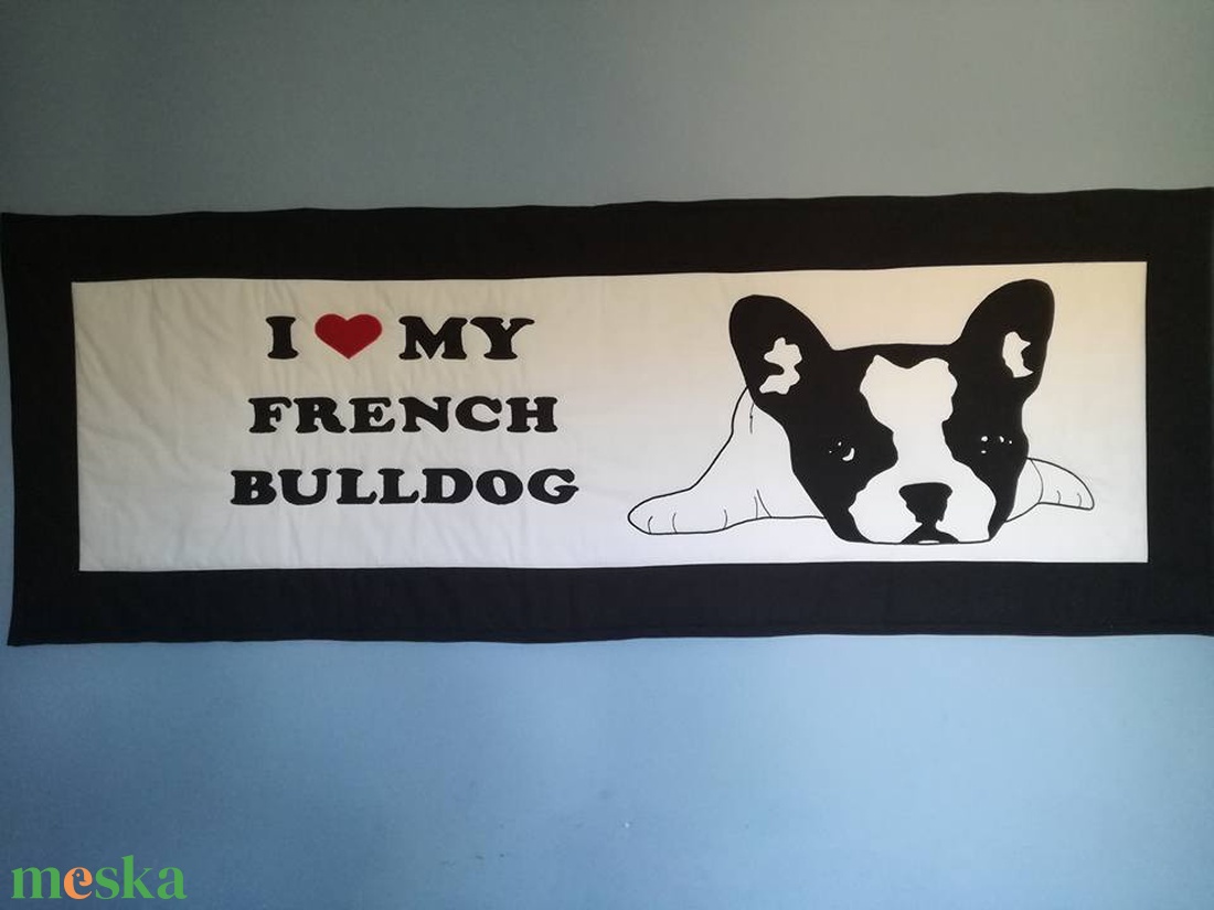 Kutyás falvédő - otthon & életmód - lakástextil - falvédő - Meska.hu