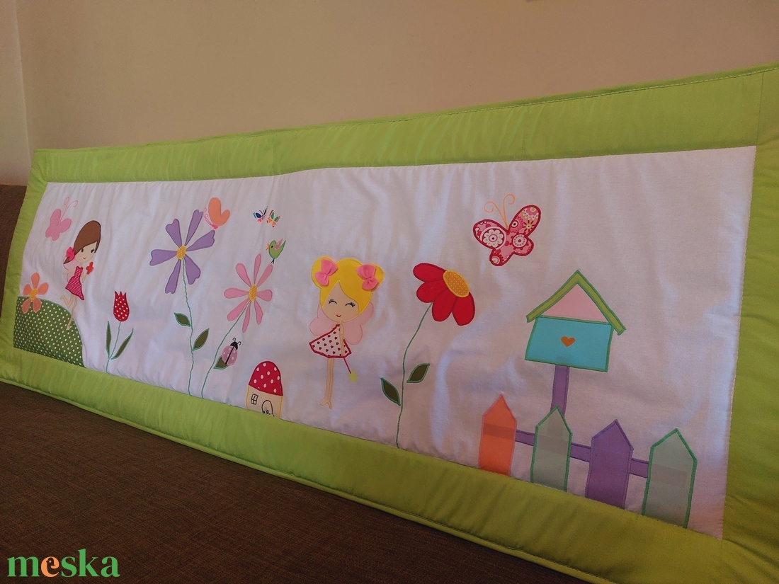 Tündéres falvédő  - baba - mama - babaszoba dekoráció - falvédő gyerekszobába - Meska.hu