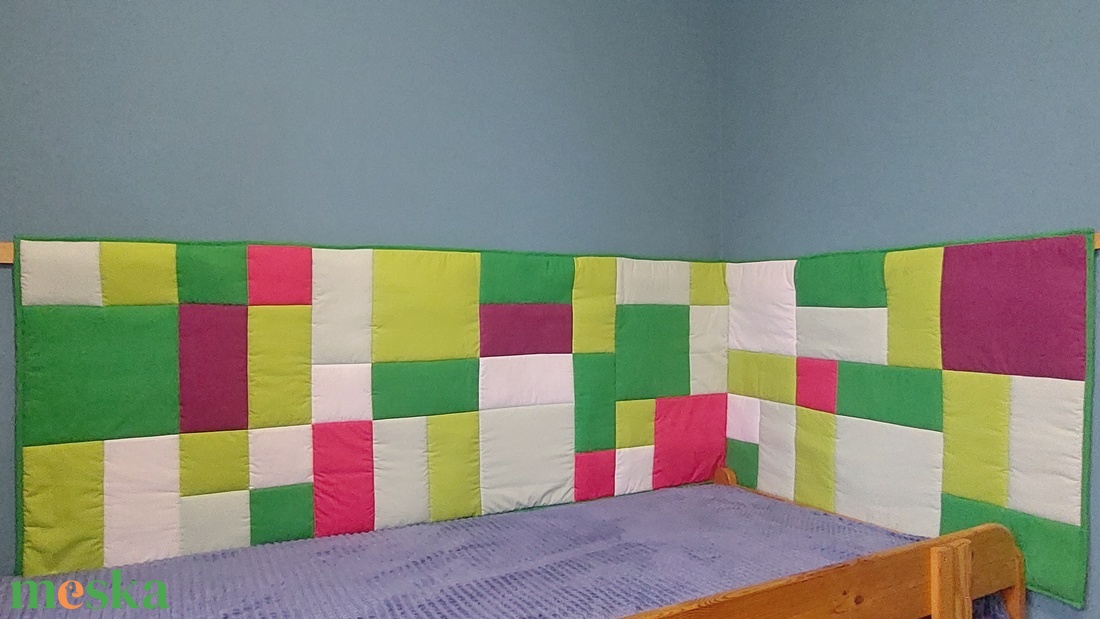 Patchwork falvédő - otthon & életmód - lakástextil - falvédő - Meska.hu