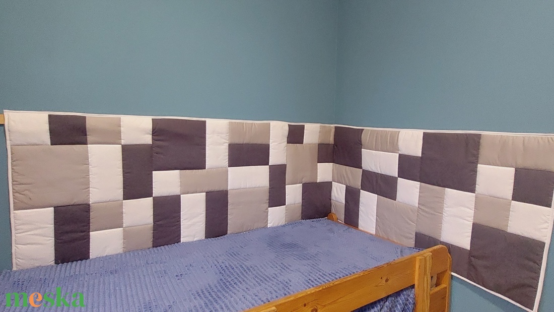 Szürke patchwork falvédő - otthon & életmód - lakástextil - falvédő - Meska.hu Szürke patchwork falvédő - otthon & életmód - lakástextil - falvédő - Meska.hu