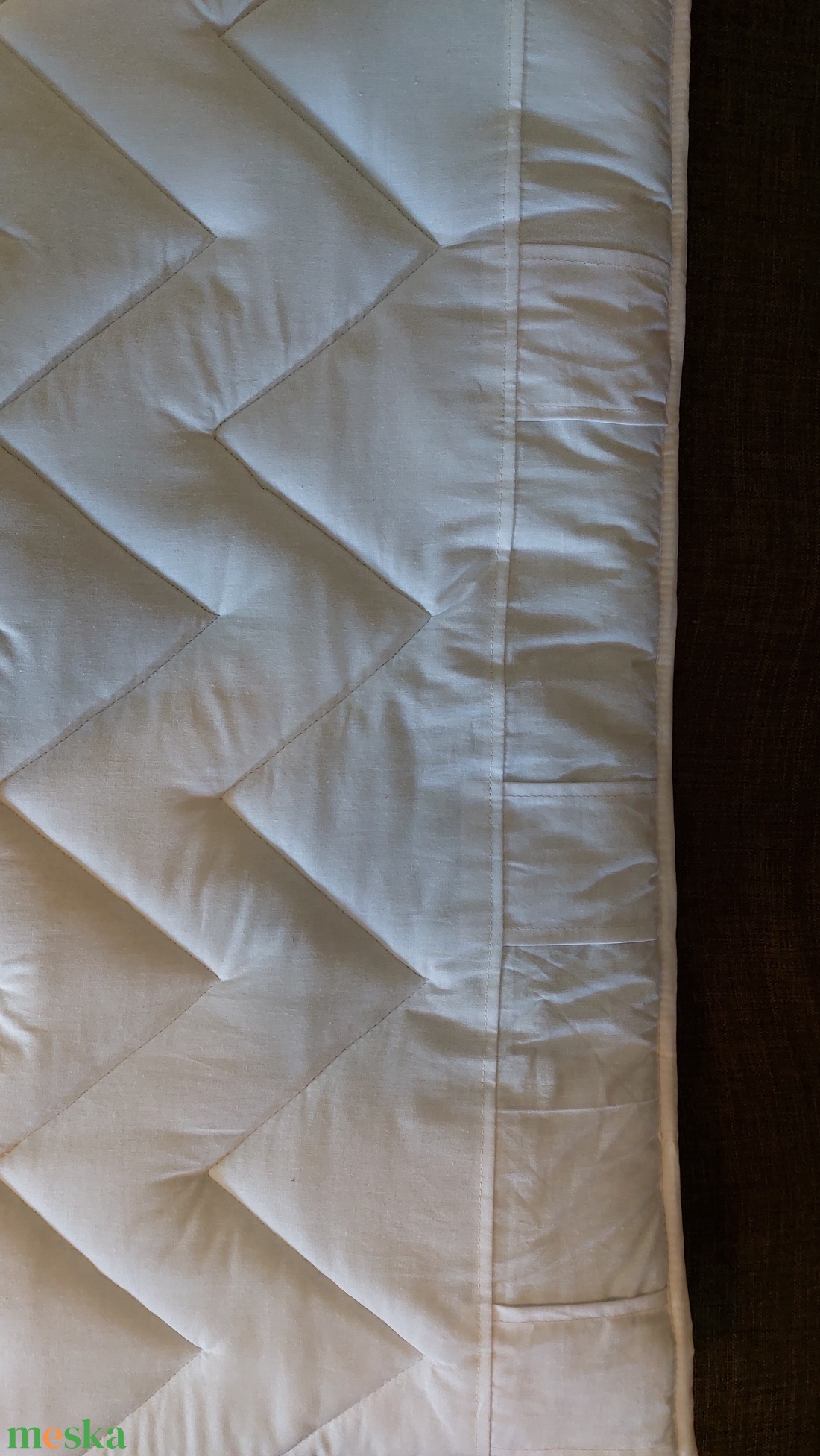 Szürke,terra,ecrü falvédő  - otthon & életmód - lakástextil - falvédő - Meska.hu