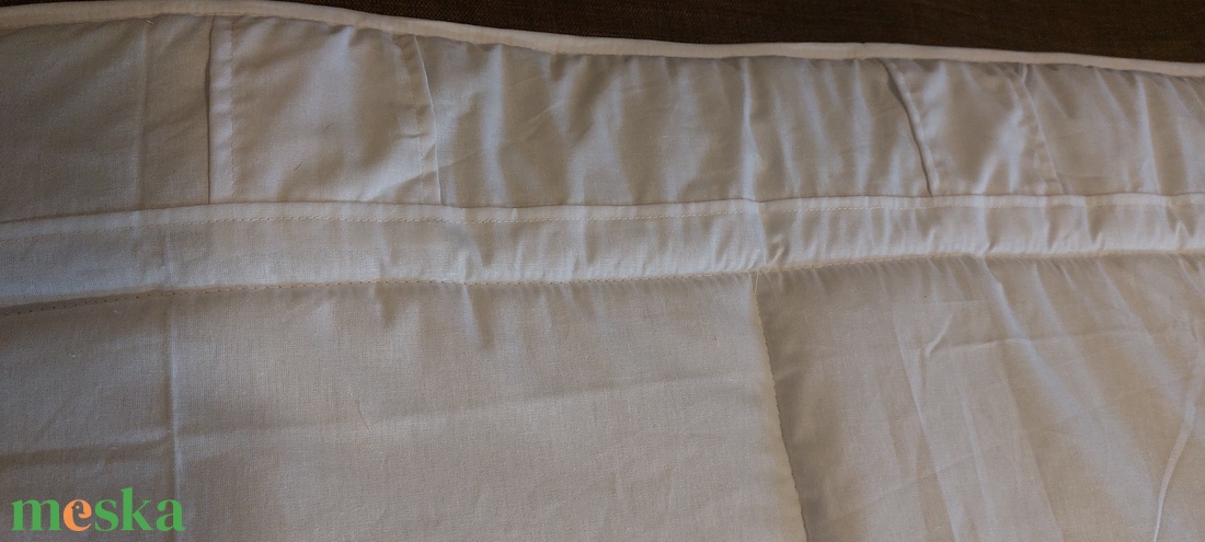 Türkiz, barna falvédő  - otthon & életmód - lakástextil - falvédő - Meska.hu