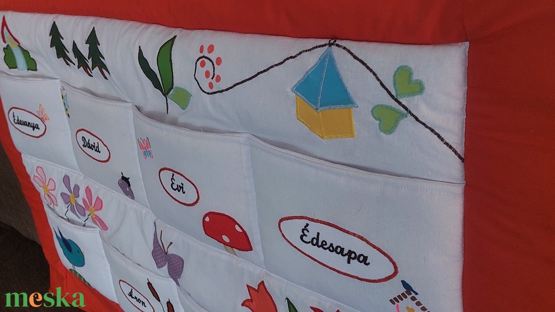 Zsebes falvédő  - otthon & életmód - lakástextil - falvédő - Meska.hu