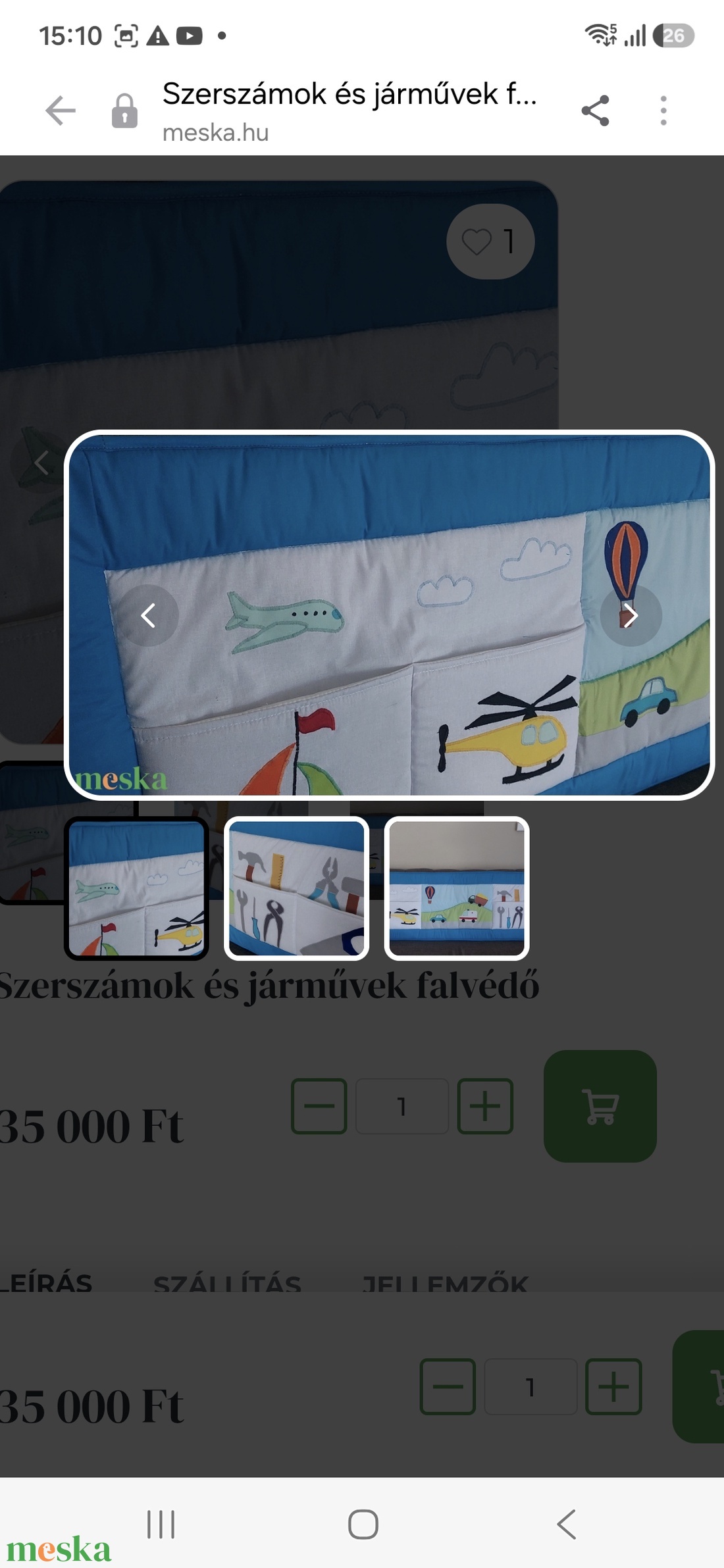 Szerszámok és járművek falvédő  - otthon & életmód - lakástextil - falvédő - Meska.hu