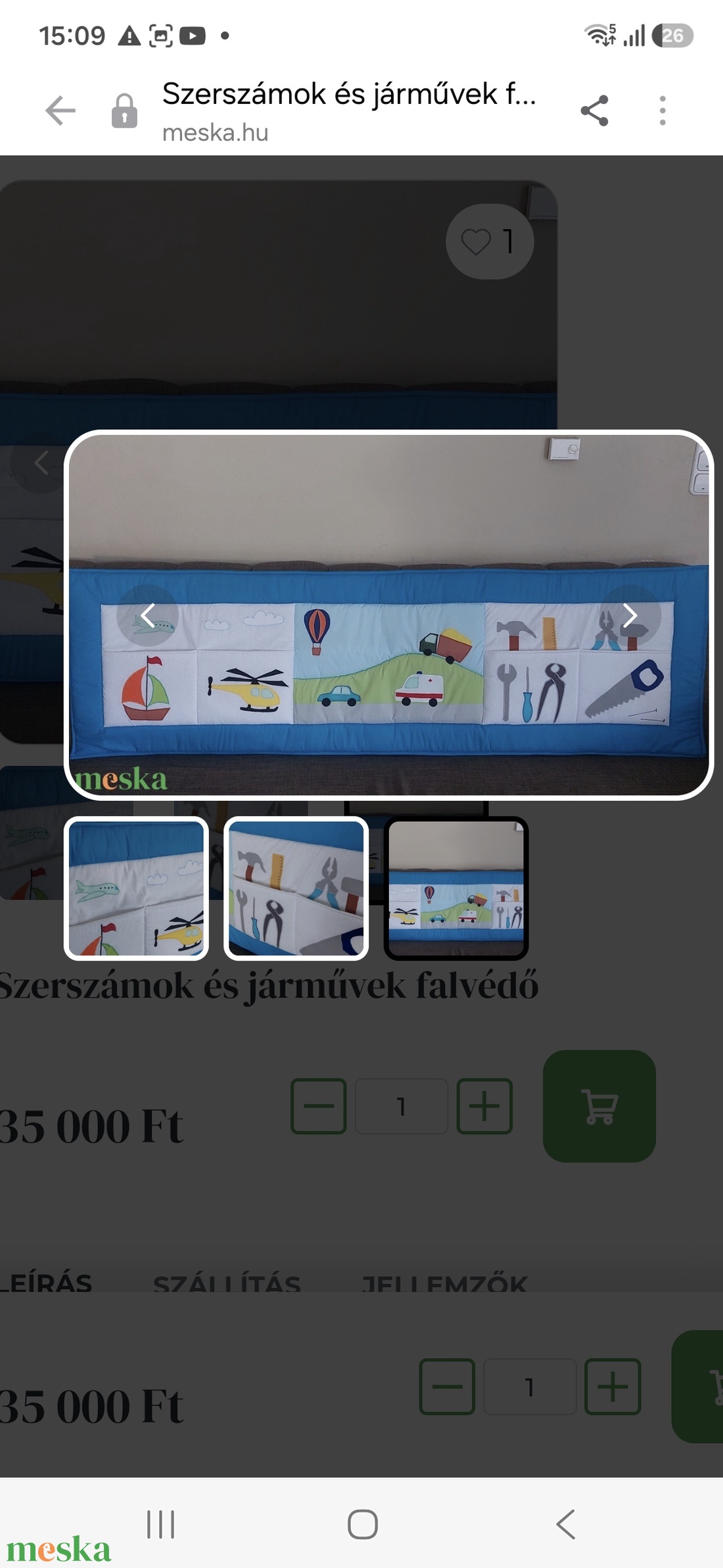Szerszámok és járművek falvédő  - otthon & életmód - lakástextil - falvédő - Meska.hu