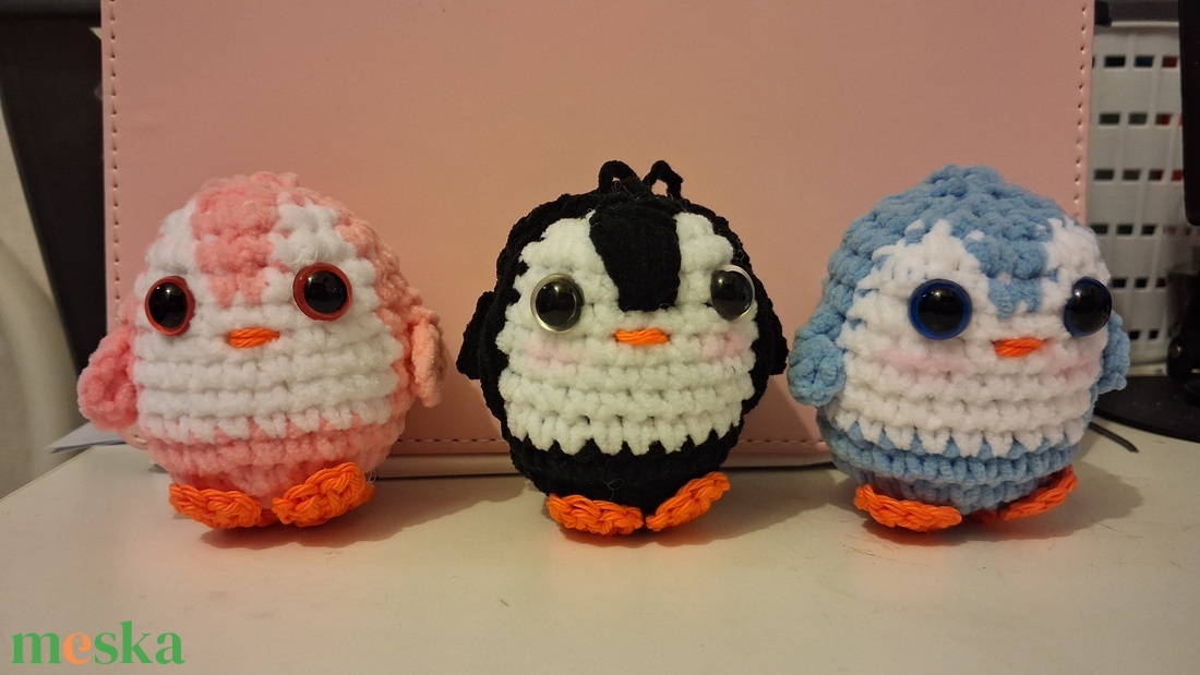 Pingu  - táska & tok - kulcstartó & táskadísz - kulcstartó - Meska.hu