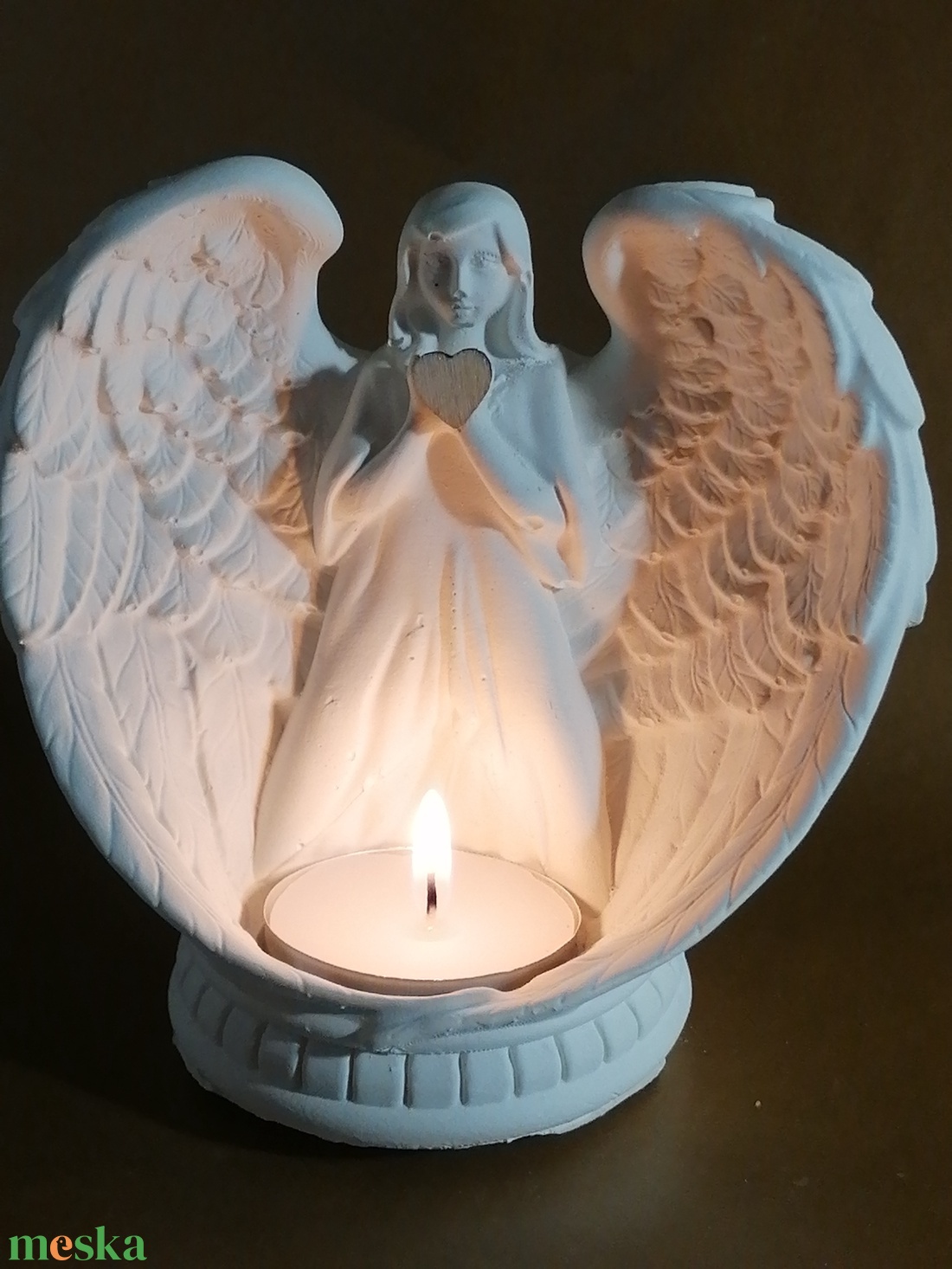 őrző angyal - otthon & életmód - gyertya, illat, aroma - mécses és mécsestartó - Meska.hu