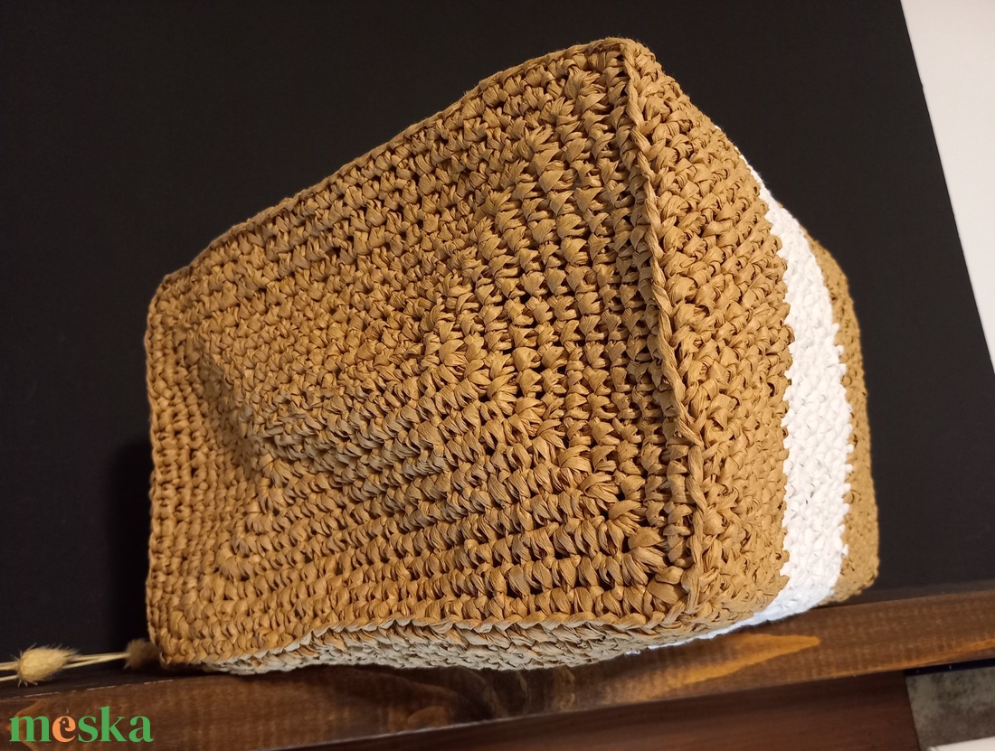 Váza / kaspó horgolt raffia - otthon & életmód - dekoráció - virágdísz és tartó - váza - Meska.hu Váza / kaspó horgolt raffia - otthon & életmód - dekoráció - virágdísz és tartó - váza - Meska.hu