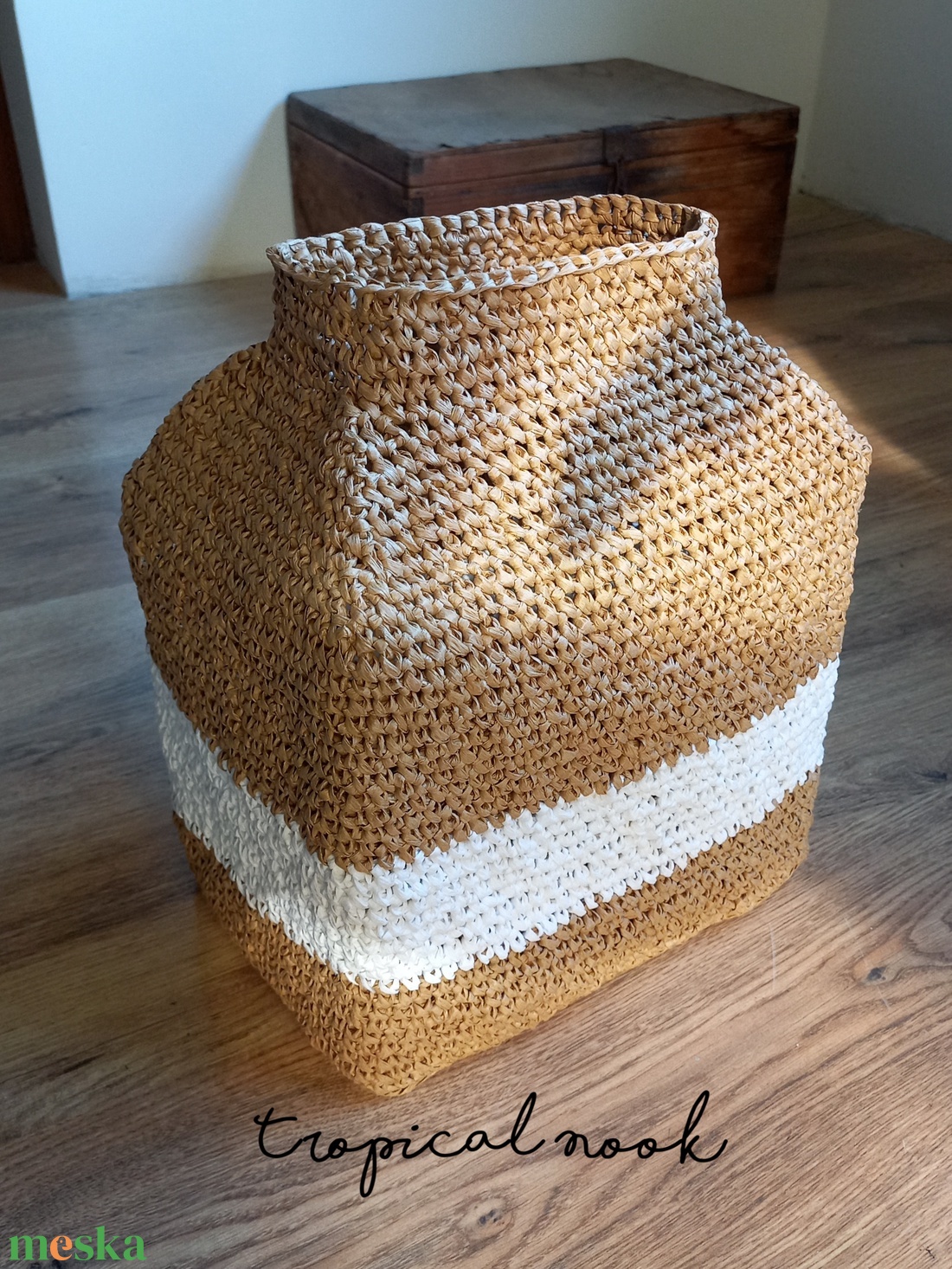 Váza / kaspó horgolt raffia - otthon & életmód - dekoráció - virágdísz és tartó - váza - Meska.hu Váza / kaspó horgolt raffia - otthon & életmód - dekoráció - virágdísz és tartó - váza - Meska.hu