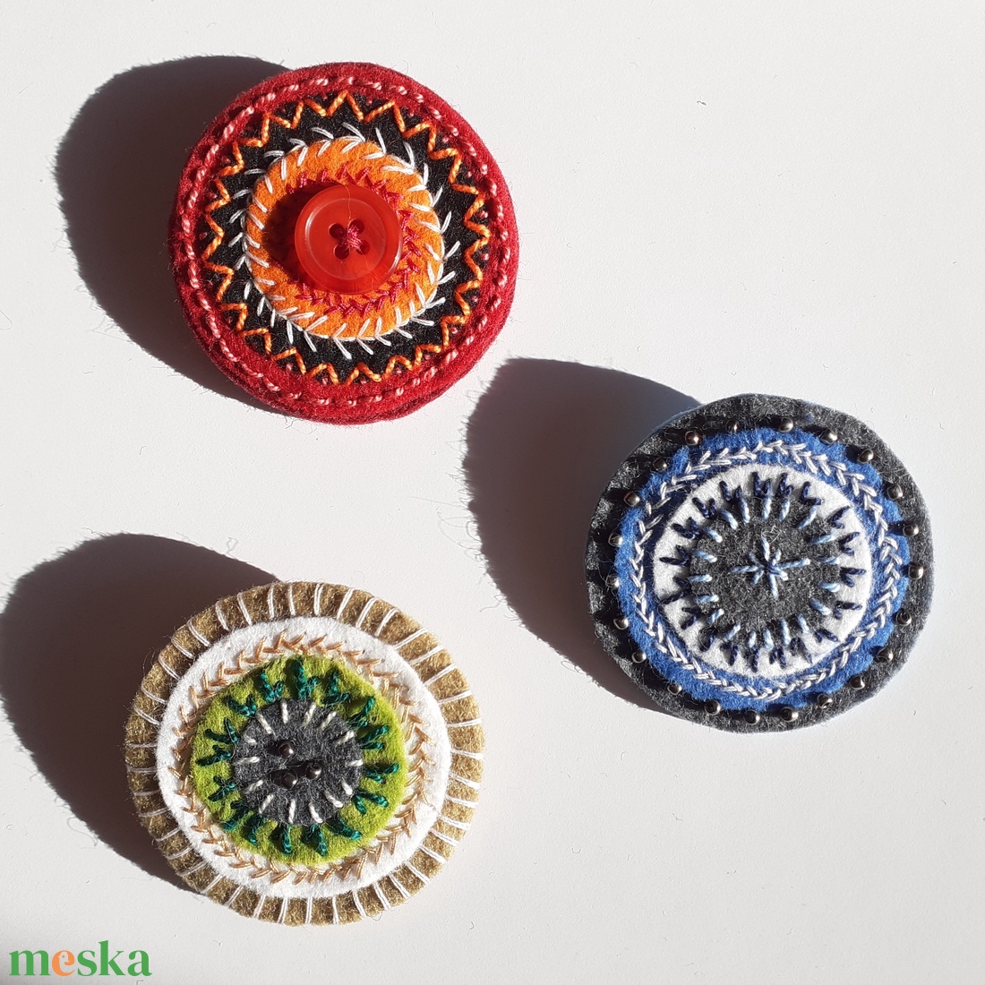 Kitűző - Naplemente - ékszer - kitűző és bross - Meska.hu