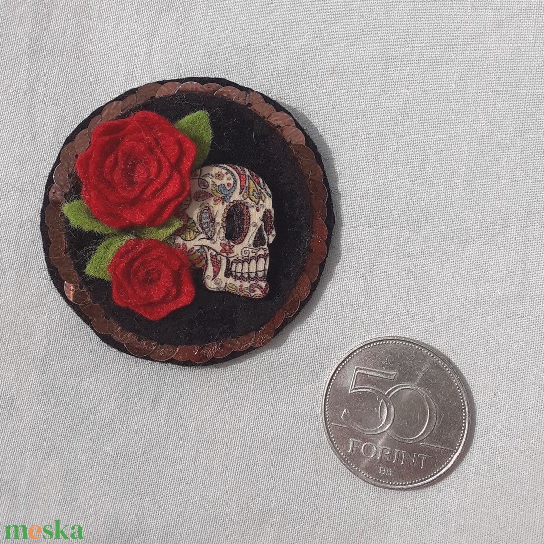 !NYÁRI AKCIÓ! -20% kedvezmény - Kitűző - Rózsák és kopolya  - ékszer - kitűző és bross - Meska.hu