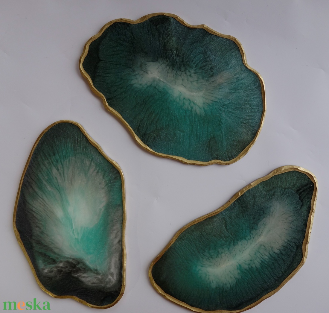 Poháralátét szett  - 3 darabos (#1) - otthon & életmód - konyhafelszerelés, tálalás - tálalás - tányér- és poháralátét - Meska.hu