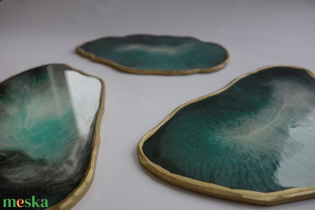 Poháralátét szett  - 3 darabos (#1) - otthon & életmód - konyhafelszerelés, tálalás - tálalás - tányér- és poháralátét - Meska.hu