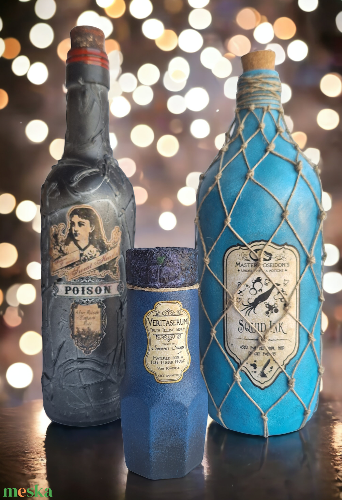 Poison, Veritaserum és Octopus Ink - otthon & életmód - dekoráció - dísztárgy - Meska.hu Poison, Veritaserum és Octopus Ink - otthon & életmód - dekoráció - dísztárgy - Meska.hu