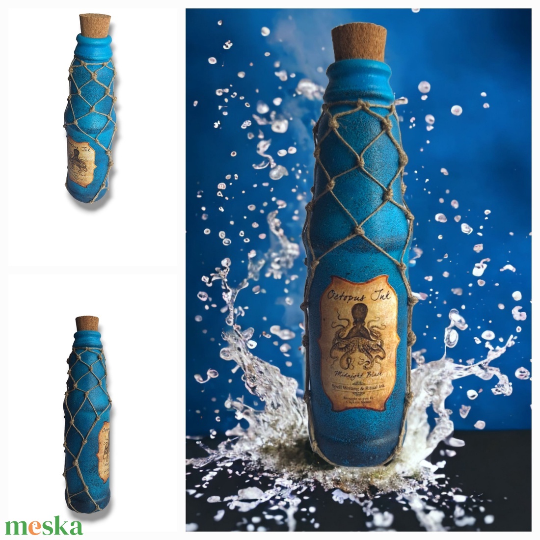 Octopus Ink, Elixir és Mermaid tears - otthon & életmód - dekoráció - dísztárgy - Meska.hu Octopus Ink, Elixir és Mermaid tears - otthon & életmód - dekoráció - dísztárgy - Meska.hu