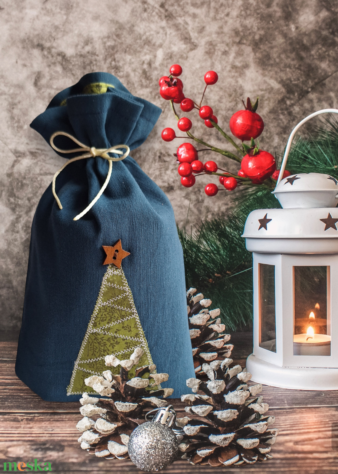 Mikulás zsák/ Ajándék batyu - karácsonyfa - karácsony - mikulás - mikulás zsák - Meska.hu