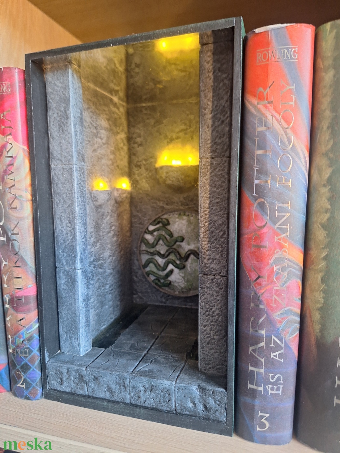 A Titkok kamrája - Book Nook - könyvzug - otthon & életmód - dekoráció - dekoratív figurák és szobrok - Meska.hu