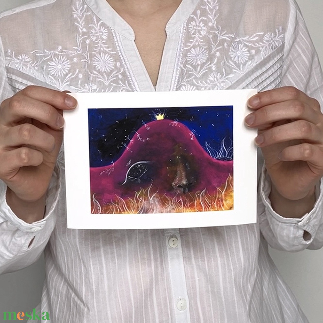 Leégtem - nyomat - művészet - grafika & illusztráció - művészi nyomat - Meska.hu
