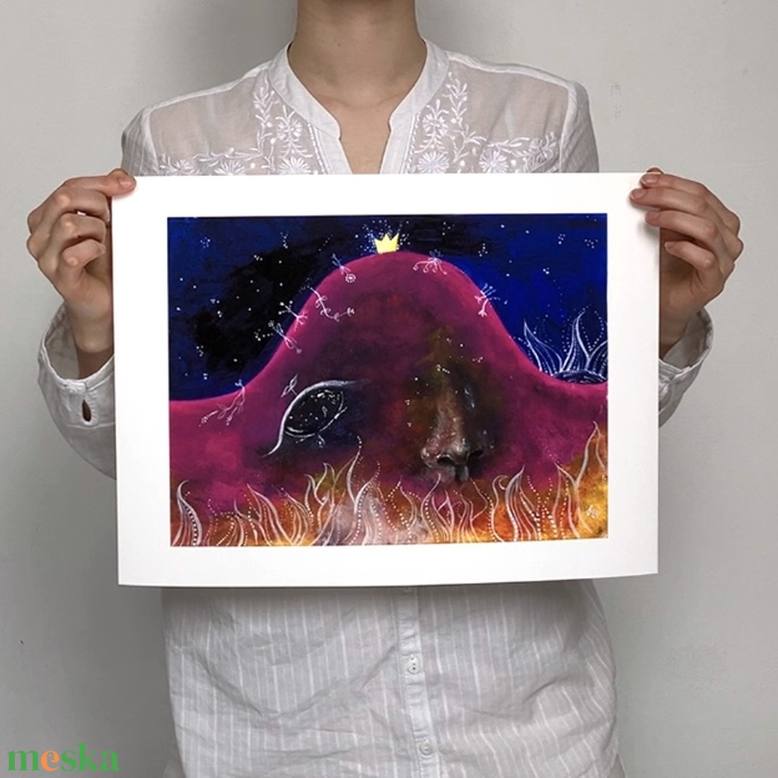 Leégtem - nyomat - művészet - grafika & illusztráció - művészi nyomat - Meska.hu