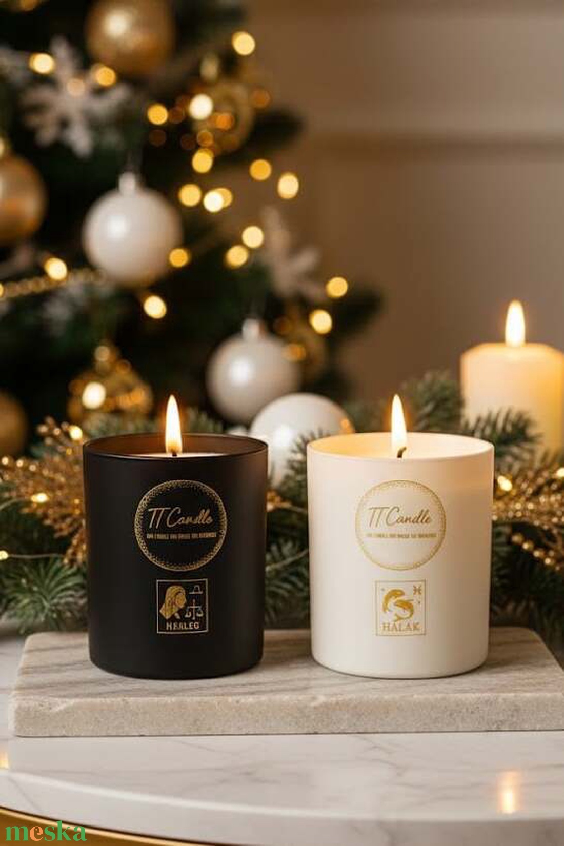 Horoszkópos prémium illatgyertya - otthon & életmód - gyertya, illat, aroma - gyertya - Meska.hu