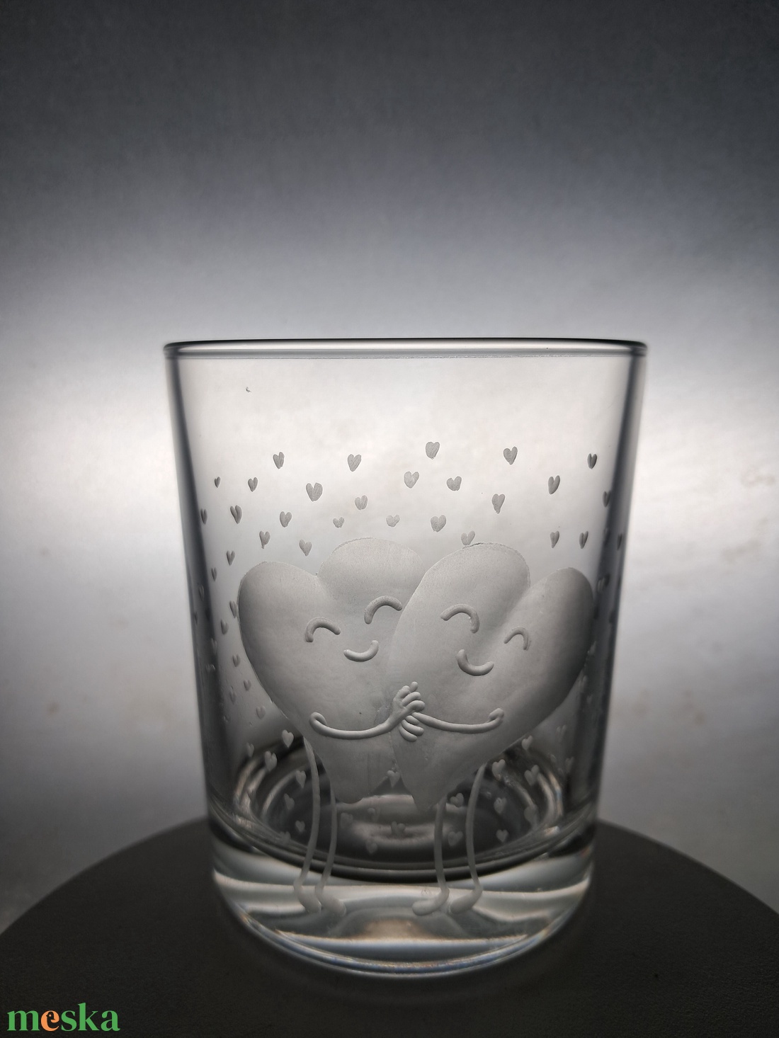 Szerelmes pohár 2 - esküvő - dekoráció - tálalás - Meska.hu