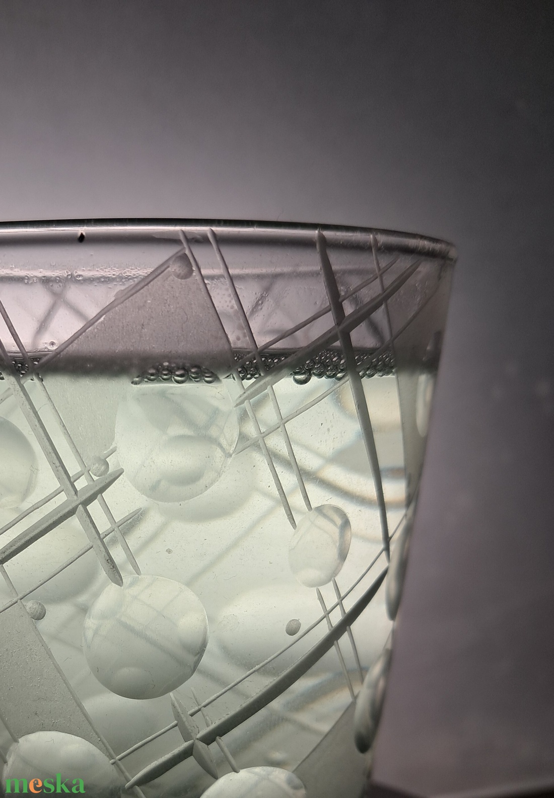 Forgás 2- geometriai mintás pohár - otthon & életmód - konyhafelszerelés, tálalás - tálalás - pohár - Meska.hu