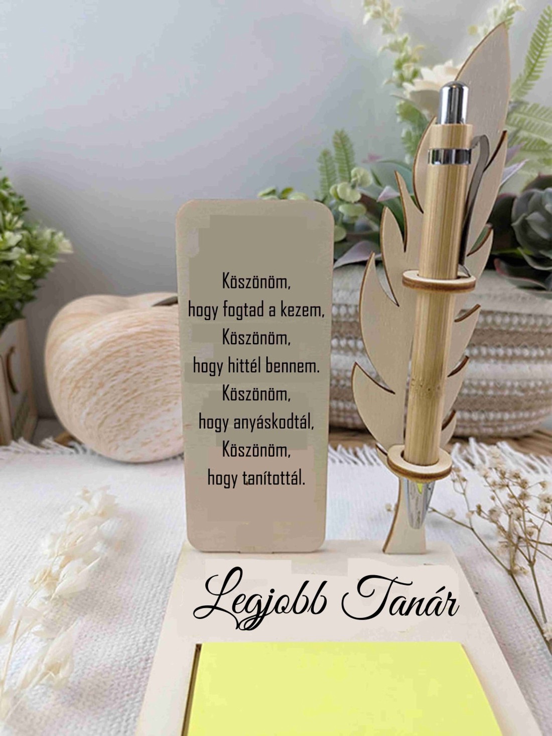 Ballagási ajándék tanároknak- tolltartó feliratozva  - otthon & életmód - dekoráció - dísztárgy - Meska.hu