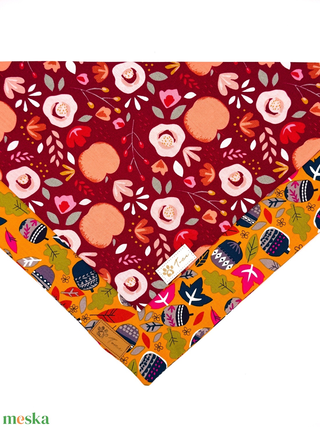 Séta az őszben bandana/kendő kutyáknak -  - Meska.hu