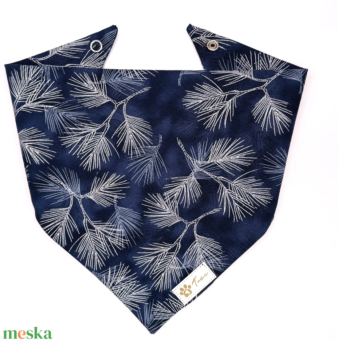 Csendes éj karácsonyi bandana/kendő kutyáknak -  - Meska.hu