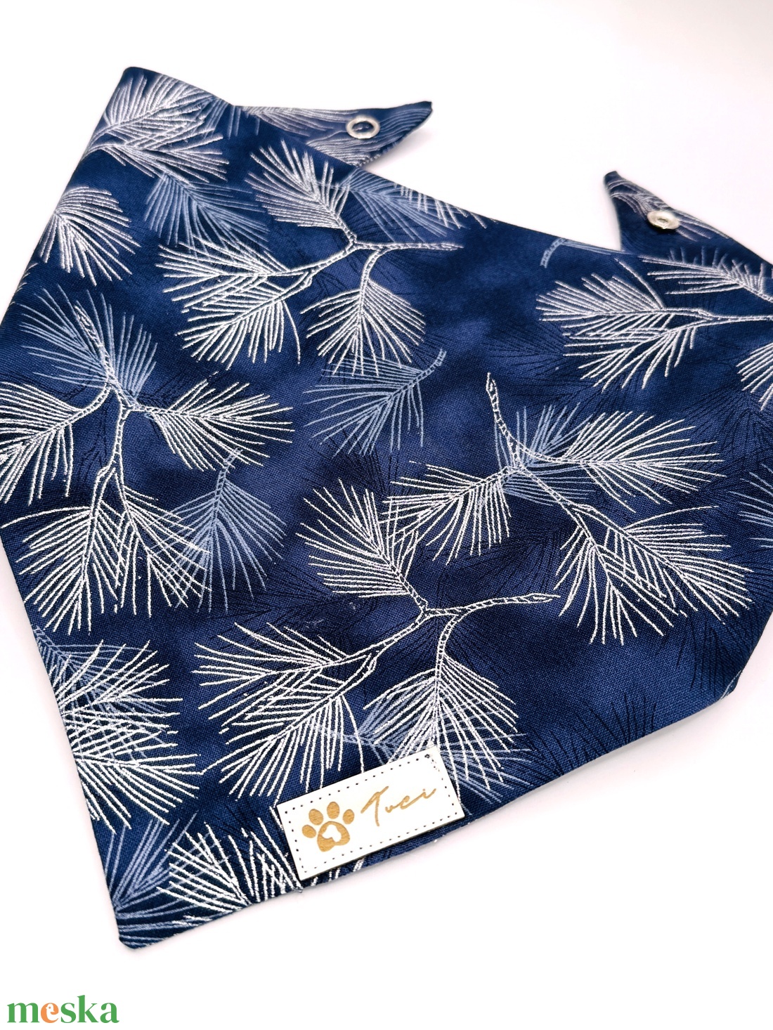 Csendes éj karácsonyi bandana/kendő kutyáknak -  - Meska.hu