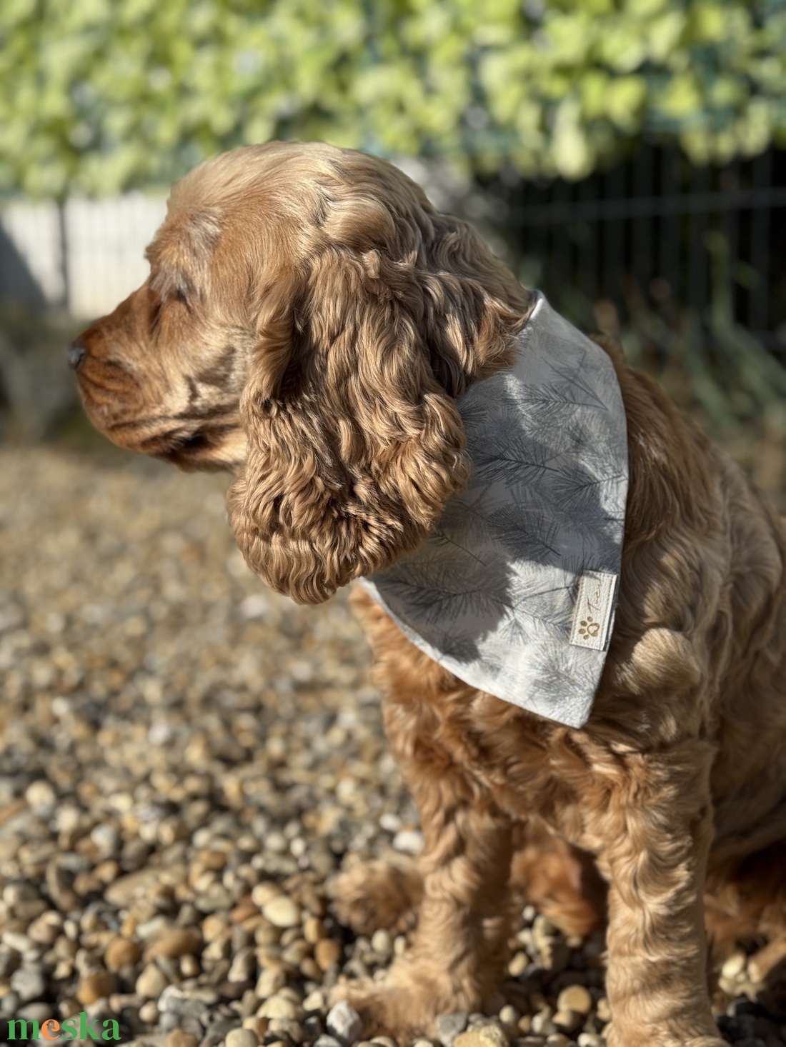 Hajnali harmat karácsonyi bandana/kendő kutyáknak -  - Meska.hu