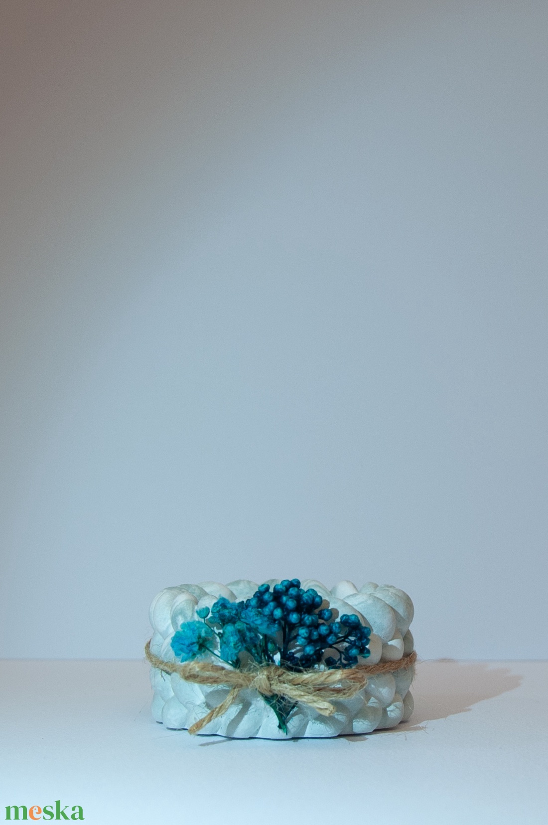 Gipsz mécsestartó 4db - otthon & életmód - gyertya, illat, aroma - mécses és mécsestartó - Meska.hu