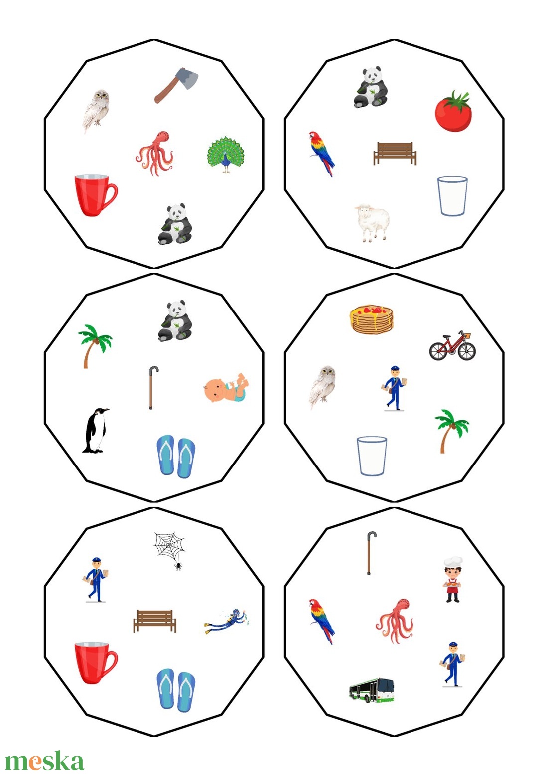 b-p Dobble - játék & sport - készségfejlesztő és logikai játék - oktató játékok - Meska.hu b-p Dobble - játék & sport - készségfejlesztő és logikai játék - oktató játékok - Meska.hu
