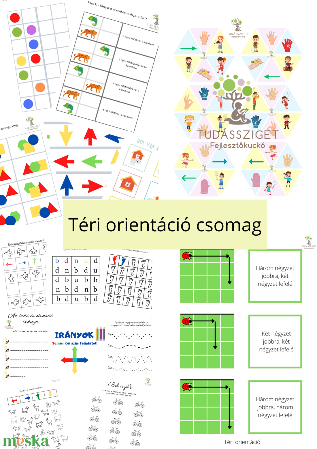 Téri orientáció csomag - játék & sport - készségfejlesztő és logikai játék - oktató játékok - Meska.hu Téri orientáció csomag - játék & sport - készségfejlesztő és logikai játék - oktató játékok - Meska.hu