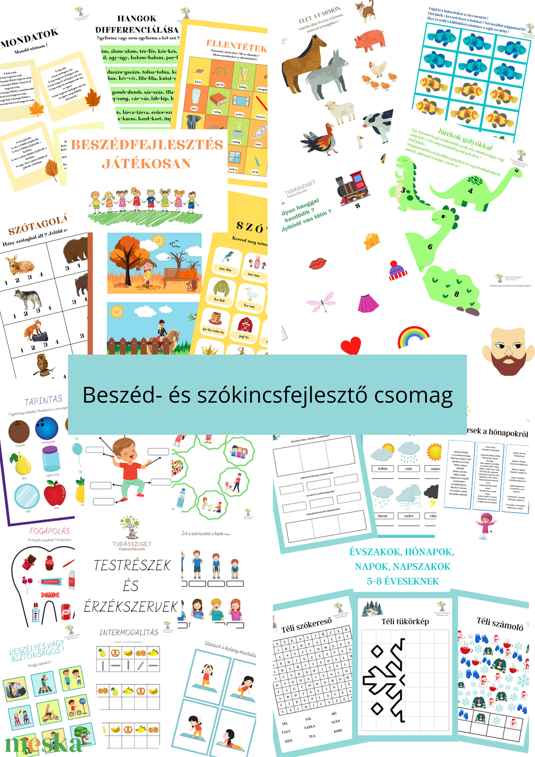 Beszéd- és szókincsfejlesztő csomag - játék & sport - készségfejlesztő és logikai játék - oktató játékok - Meska.hu Beszéd- és szókincsfejlesztő csomag - játék & sport - készségfejlesztő és logikai játék - oktató játékok - Meska.hu