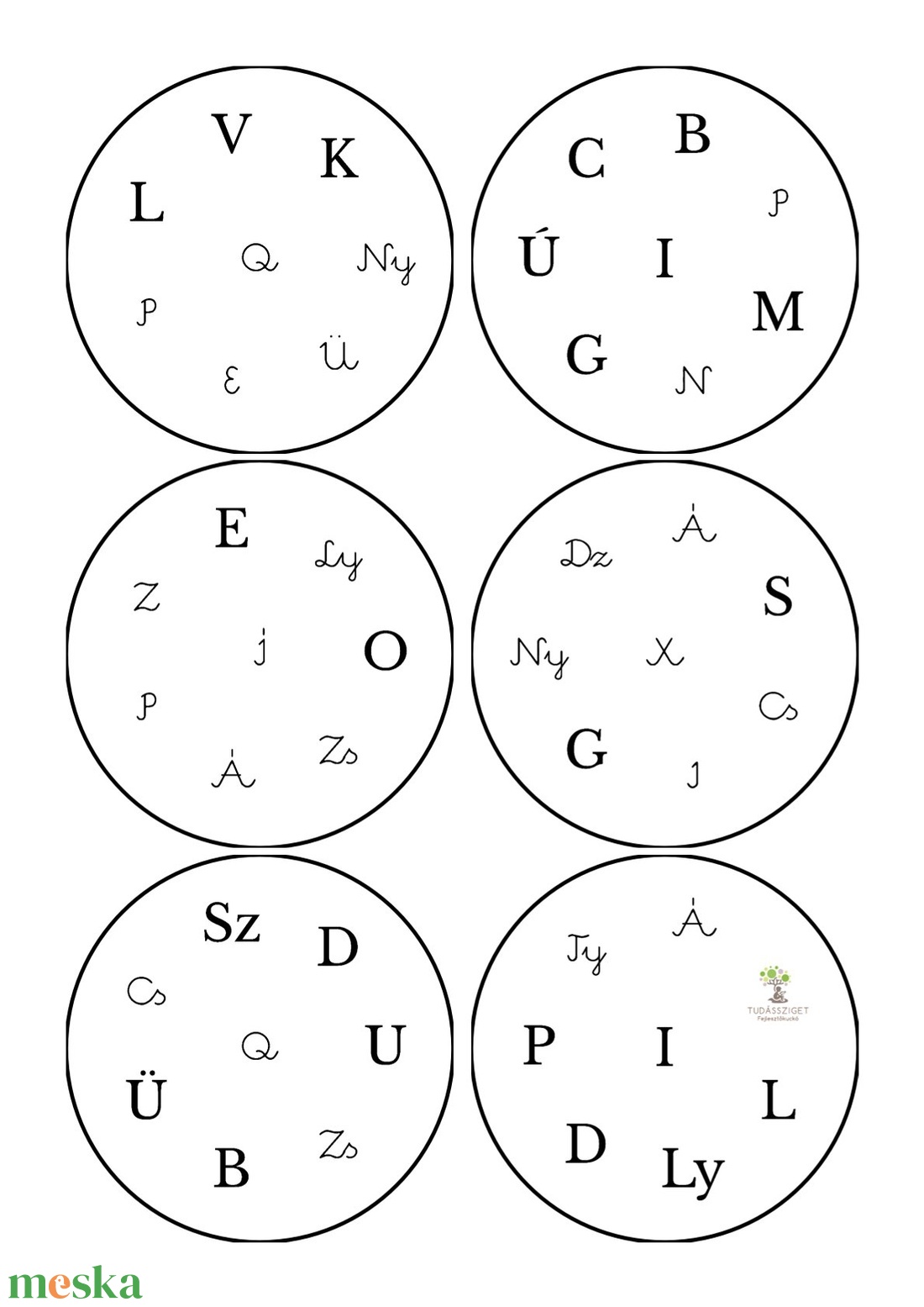 Nagybetűs Dobble - játék & sport - készségfejlesztő és logikai játék - oktató játékok - Meska.hu Nagybetűs Dobble - játék & sport - készségfejlesztő és logikai játék - oktató játékok - Meska.hu