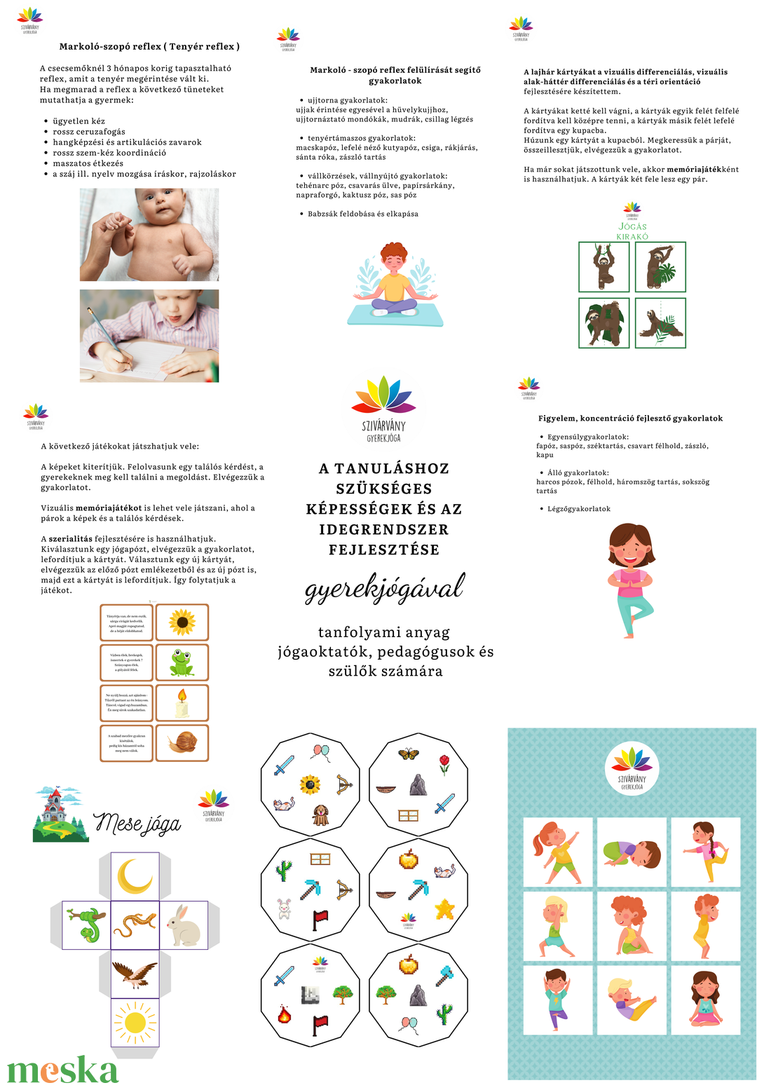 Fejlesztés gyerekjógával - tanfolyam - diy (csináld magad) - workshop & tanfolyam - Meska.hu