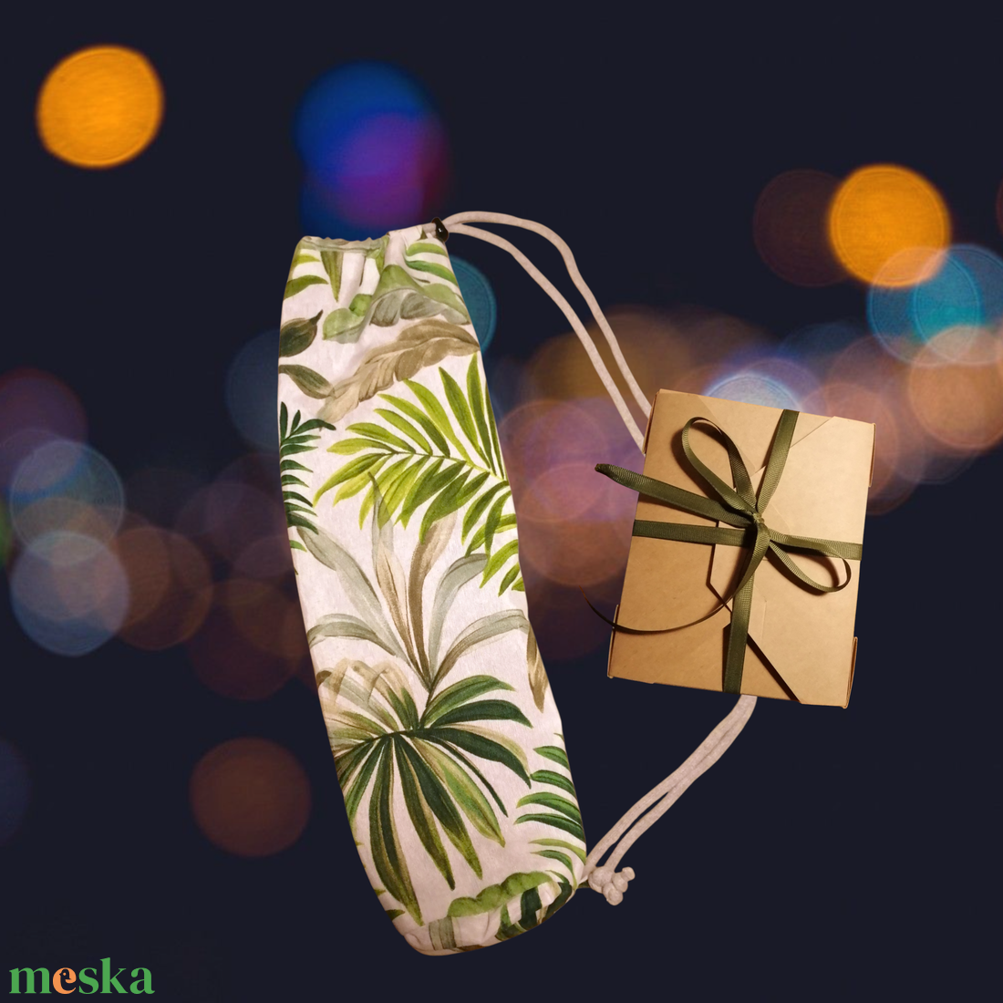 vászon jóga, fitnesz matrac táska - táska & tok - hátizsák - tornazsák, gymbag - Meska.hu