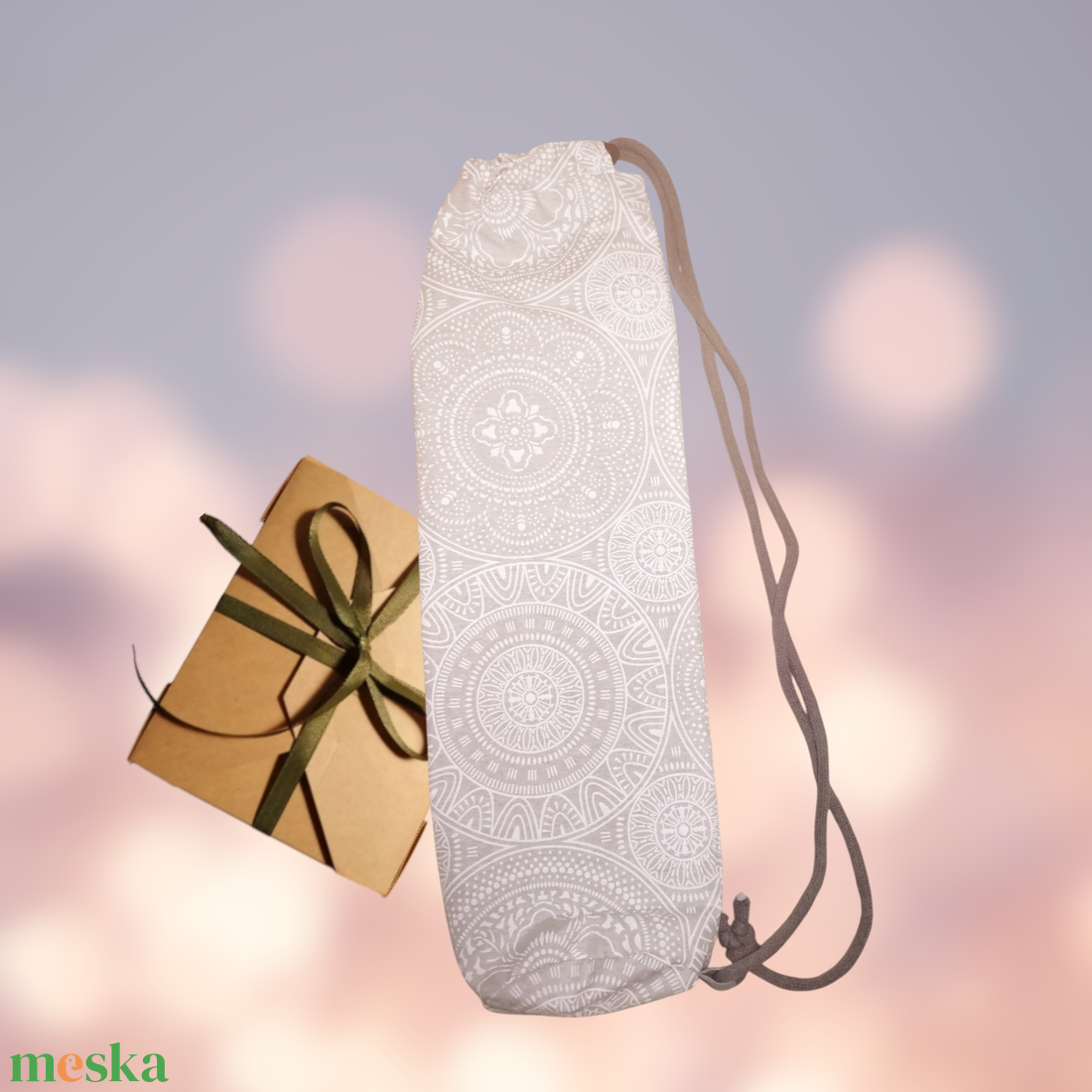 vászon jóga, fitnesz matrac táska - táska & tok - hátizsák - tornazsák, gymbag - Meska.hu