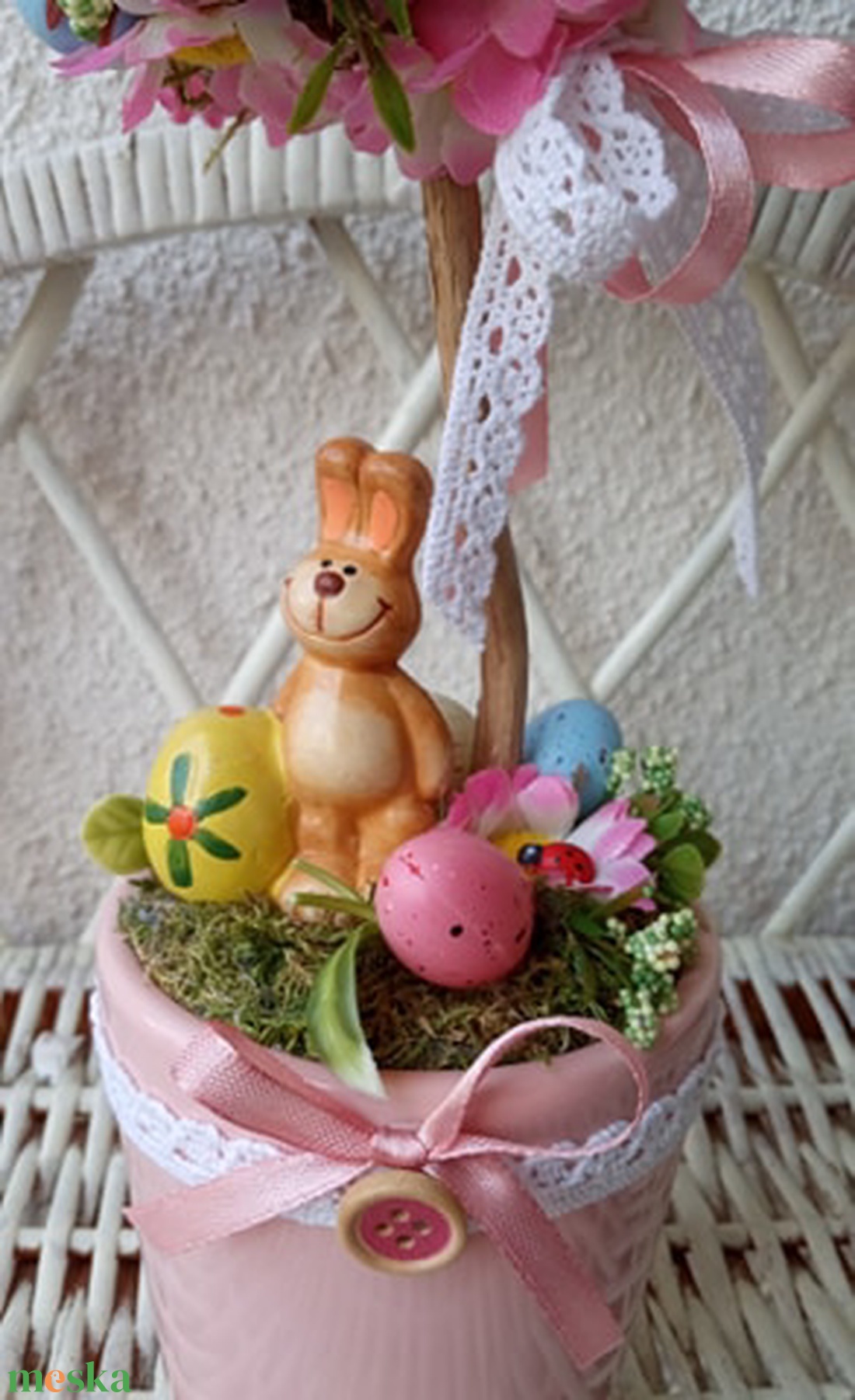 Húsvéti tojásfa, asztali dísz, dekoráció - otthon & életmód - dekoráció - asztal és polc dekoráció - asztaldísz - Meska.hu