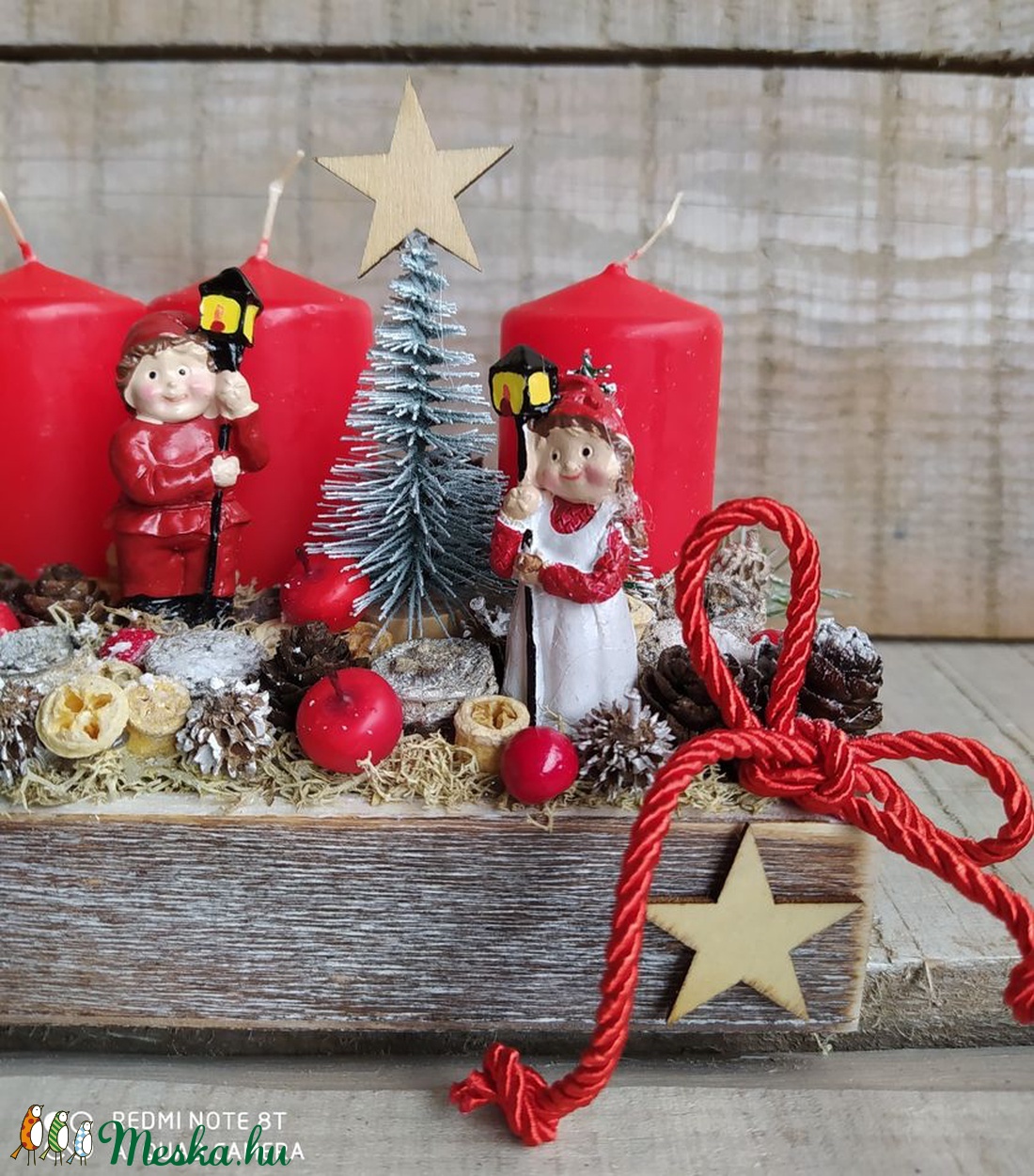 Adventi, karácsonyi asztaldísz - karácsony - Meska.hu Adventi, karácsonyi asztaldísz - karácsony - Meska.hu