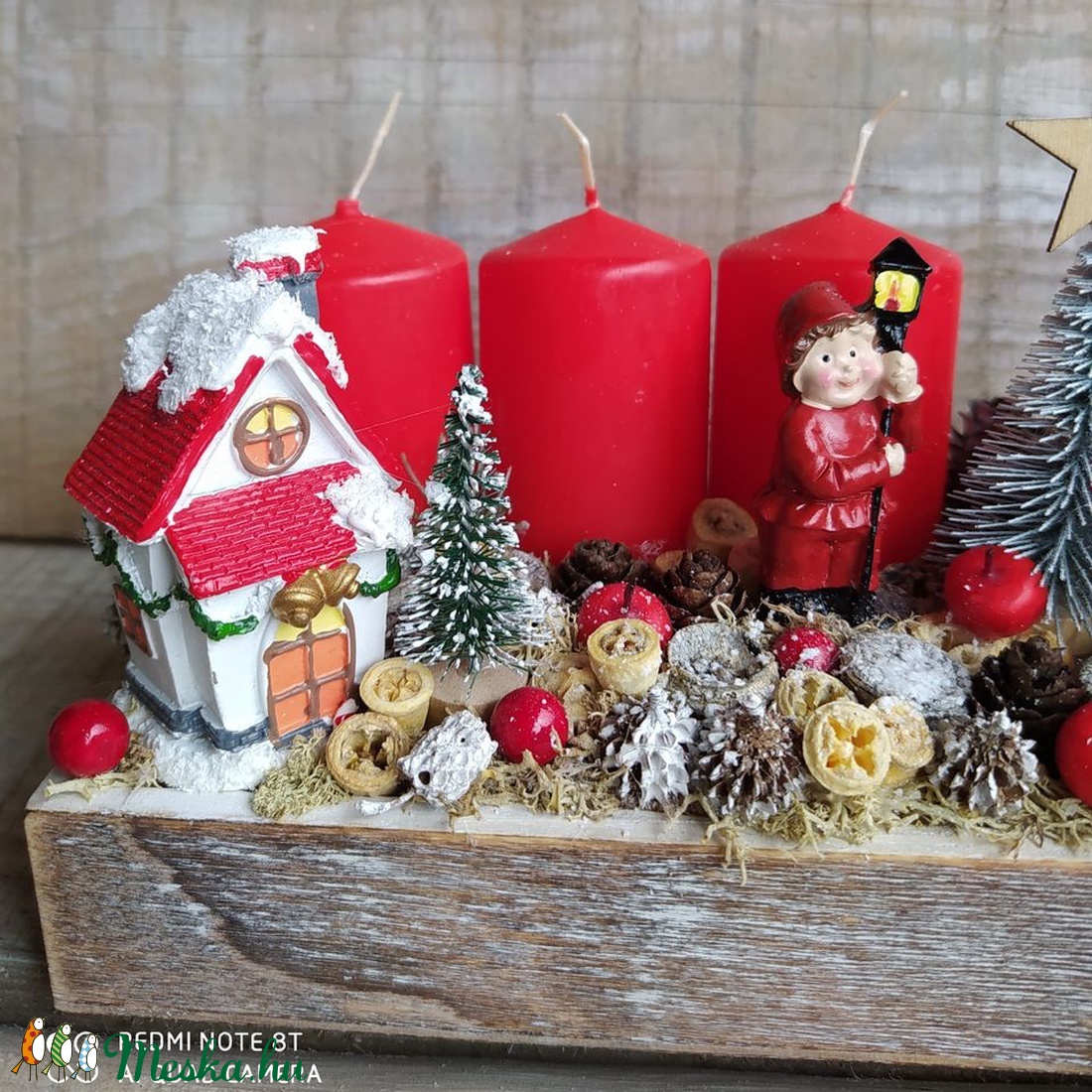 Adventi, karácsonyi asztaldísz - karácsony - Meska.hu Adventi, karácsonyi asztaldísz - karácsony - Meska.hu