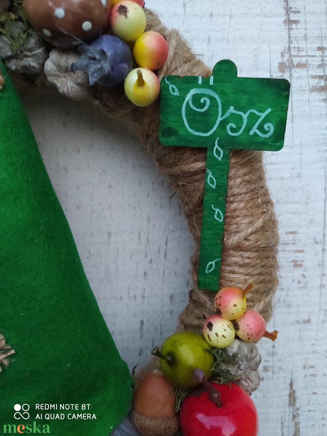 Őszi kopogtató, ajtódísz egy vicces manóval - otthon & lakás - dekoráció - ajtódísz & kopogtató - Meska.hu Őszi kopogtató, ajtódísz egy vicces manóval - otthon & lakás - dekoráció - ajtódísz & kopogtató - Meska.hu