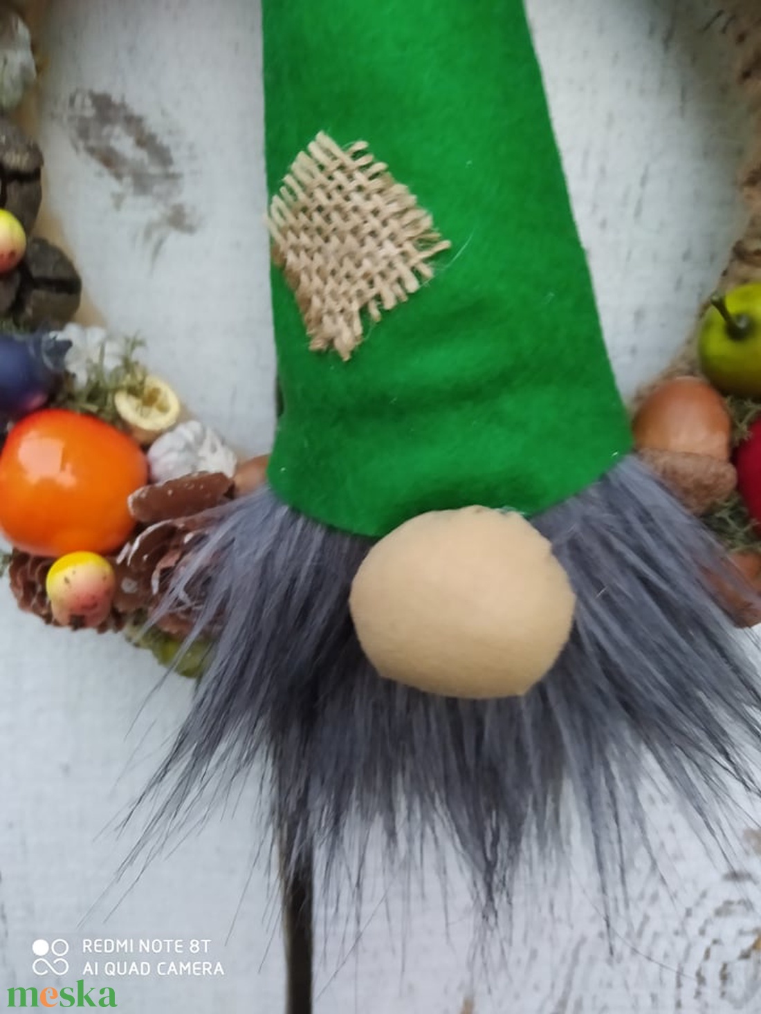 Őszi kopogtató, ajtódísz egy vicces manóval - otthon & lakás - dekoráció - ajtódísz & kopogtató - Meska.hu Őszi kopogtató, ajtódísz egy vicces manóval - otthon & lakás - dekoráció - ajtódísz & kopogtató - Meska.hu