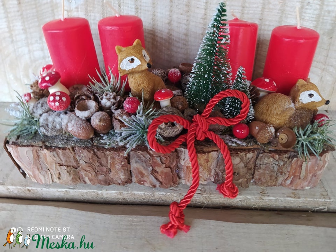 Adventi asztaldísz, ládika rókákkal - karácsony - adventi díszek - adventi asztaldísz - Meska.hu Adventi asztaldísz, ládika rókákkal - karácsony - adventi díszek - adventi asztaldísz - Meska.hu