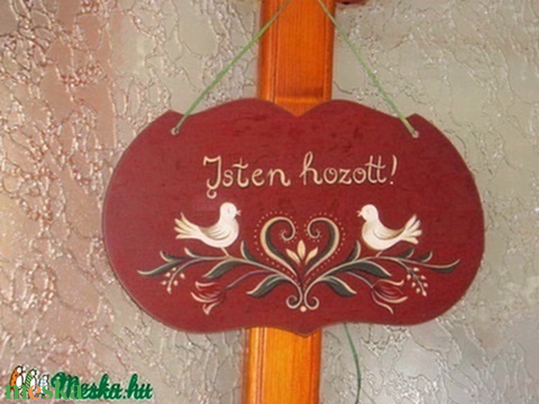 Isten hozott tábla  - otthon & életmód - ház & kert - isten hozott tábla - Meska.hu